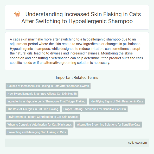 Understanding Increased Skin Flaking in Cats After Switching to Hypoallergenic Shampoo