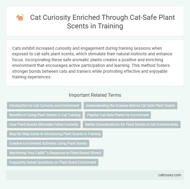 Cat Curiosity Enriched Through Cat-Safe Plant Scents in Training