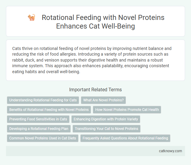 Rotational Feeding with Novel Proteins Enhances Cat Well-Being