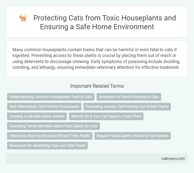 Protecting Cats from Toxic Houseplants and Ensuring a Safe Home Environment