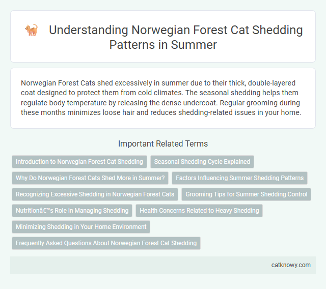 Understanding Norwegian Forest Cat Shedding Patterns in Summer