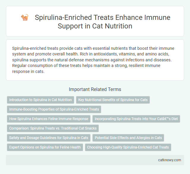 Spirulina-Enriched Treats Enhance Immune Support in Cat Nutrition