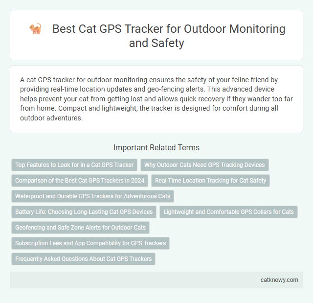 Best Cat GPS Tracker for Outdoor Monitoring and Safety