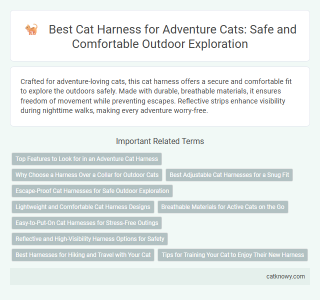 Best Cat Harness for Adventure Cats: Safe and Comfortable Outdoor Exploration