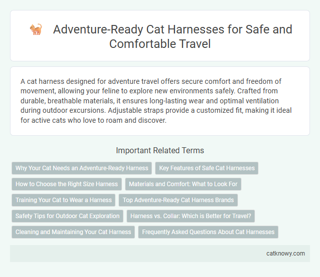 Adventure-Ready Cat Harnesses for Safe and Comfortable Travel