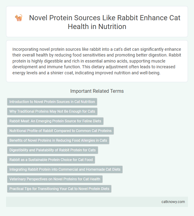 Novel Protein Sources Like Rabbit Enhance Cat Health in Nutrition