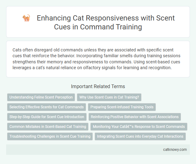 Enhancing Cat Responsiveness with Scent Cues in Command Training
