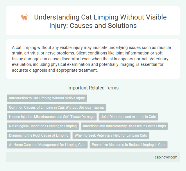 Understanding Cat Limping Without Visible Injury: Causes and Solutions