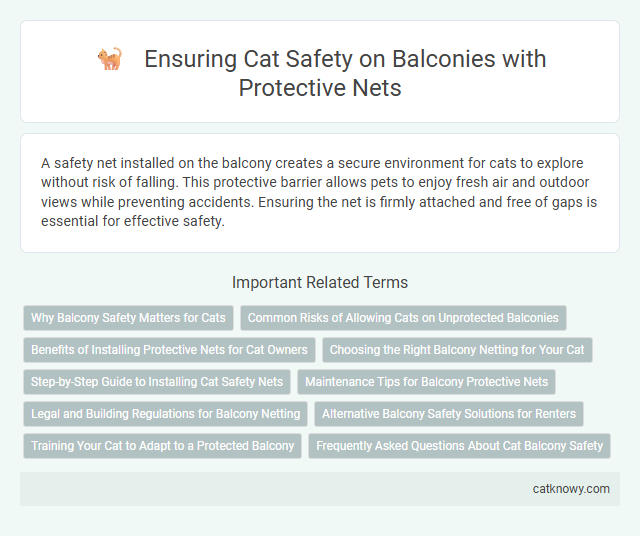 Ensuring Cat Safety on Balconies with Protective Nets