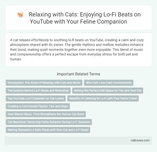 Relaxing with Cats: Enjoying Lo-Fi Beats on YouTube with Your Feline Companion