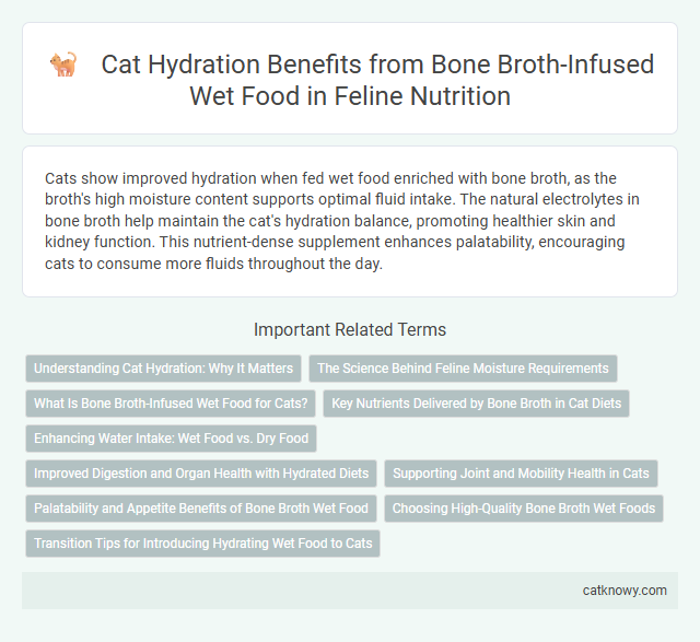 Cat Hydration Benefits from Bone Broth-Infused Wet Food in Feline Nutrition
