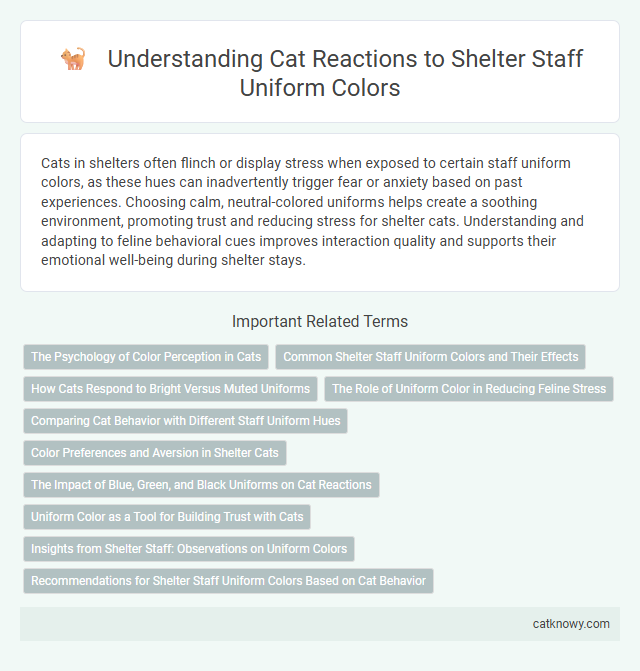 Understanding Cat Reactions to Shelter Staff Uniform Colors