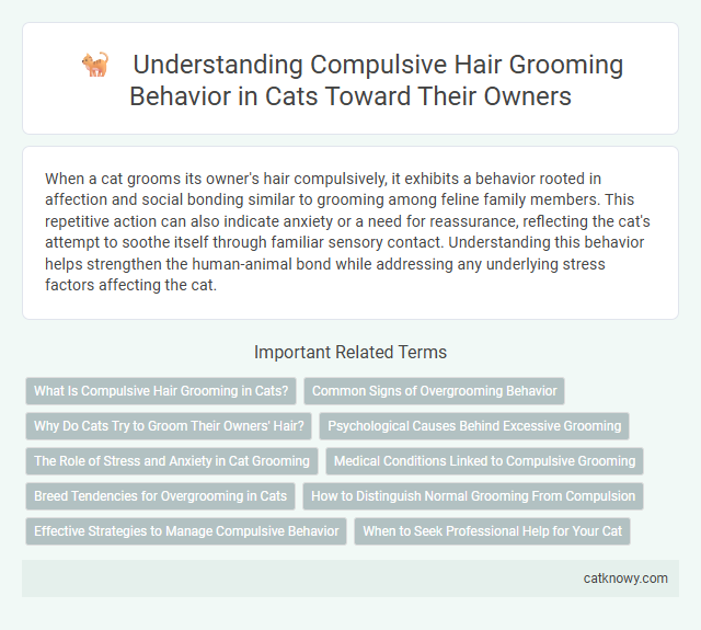 Understanding Compulsive Hair Grooming Behavior in Cats Toward Their Owners