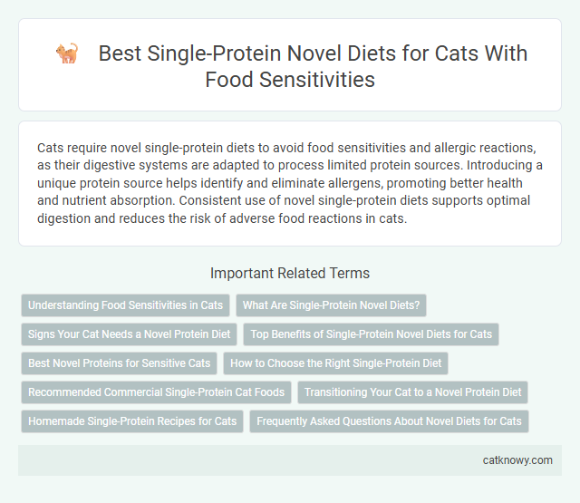 Best Single-Protein Novel Diets for Cats With Food Sensitivities