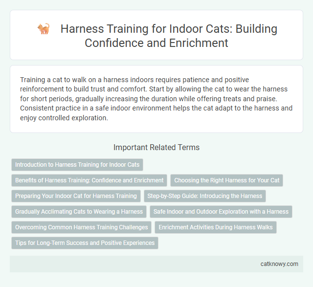 Harness Training for Indoor Cats: Building Confidence and Enrichment