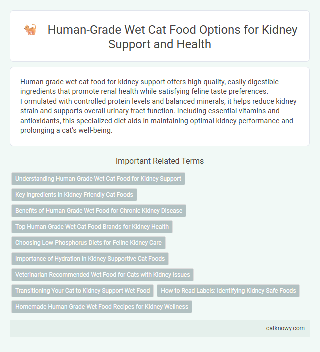 Human-Grade Wet Cat Food Options for Kidney Support and Health