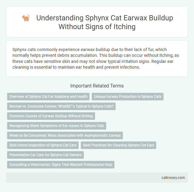 Understanding Sphynx Cat Earwax Buildup Without Signs of Itching